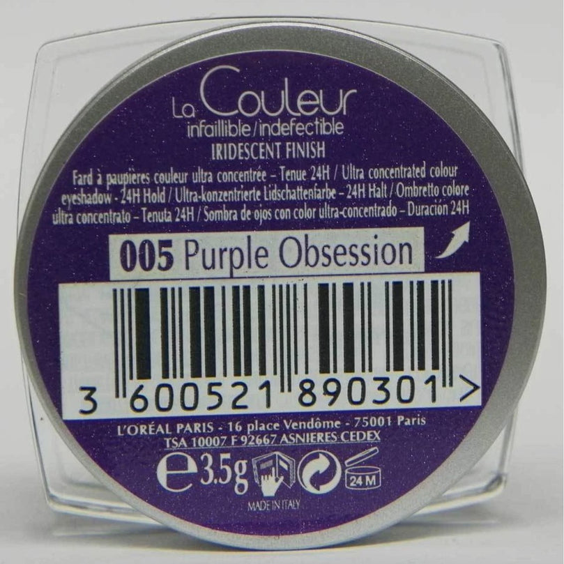 Loreal Color Infallible Eyeshadow 005 Purple Obsession