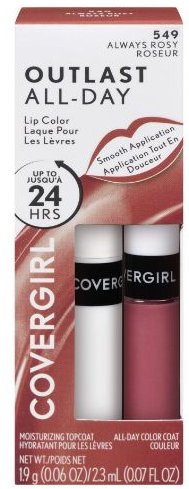 Covergirl Outlast All-Day Lip Color 549 Always Rosy