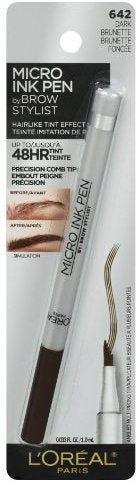 Loreal Brow Stylist Micro Ink Pen 642 Dark Brunette