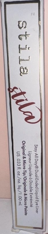 Stila Stay All Day Dual Eye Liner Dark Brown/Amber 0.33 oz