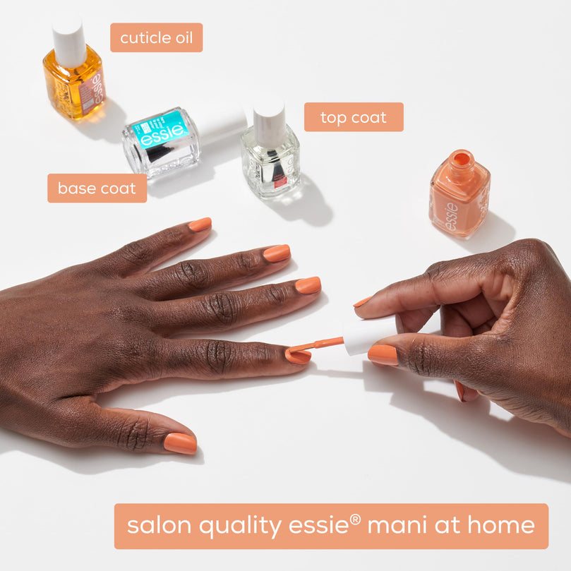 essie Salon-Quality Nail Polish, Vegan, Blushin' And Crushin' Collection 0.46 Oz