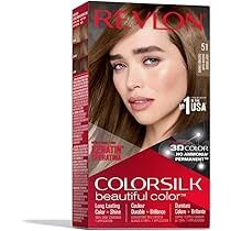 Revlon Colorsilk Beautiful Color Permanent Hair Color 51 Light Brown
