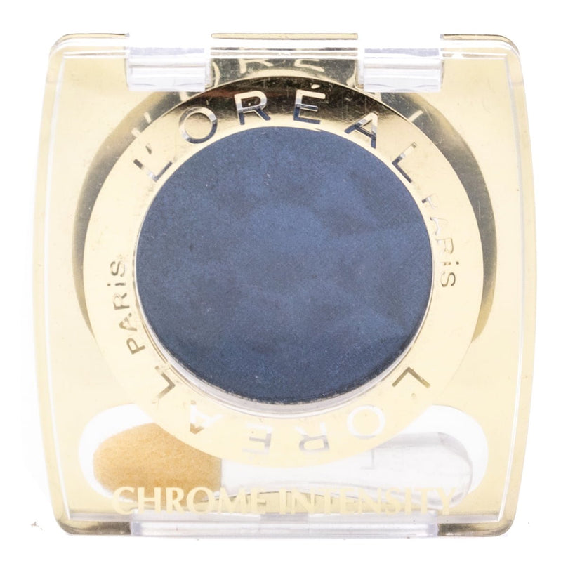 L'Oreal CHROME SHINE Eye Shadow, 182 Blue Jean  .12oz