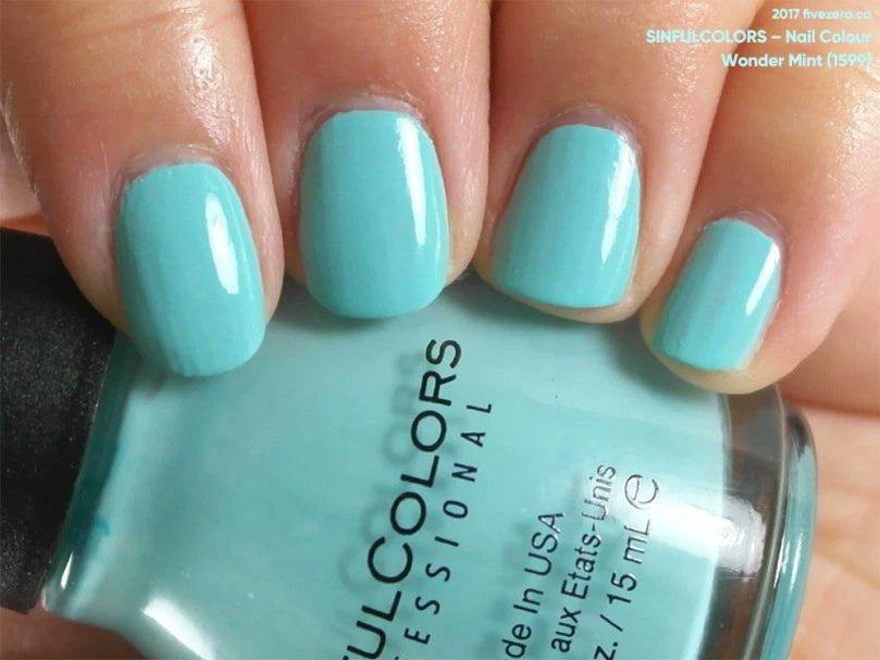 Sinful Colors Bold Color 1599 Wonder Mint