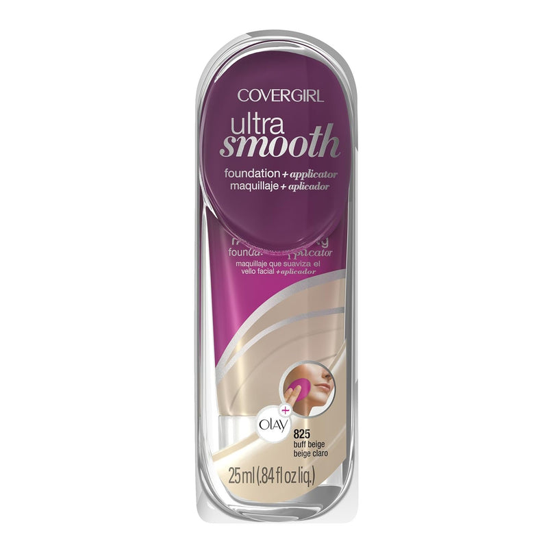 Covergirl Ultra Smooth Foundation + Applicator 825 Buff Beige