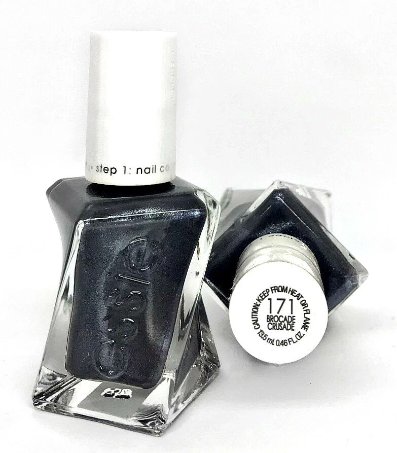 Essie Brilliant Brocades Collection Gel Couture Nail Polish 171 Brocade Crusade