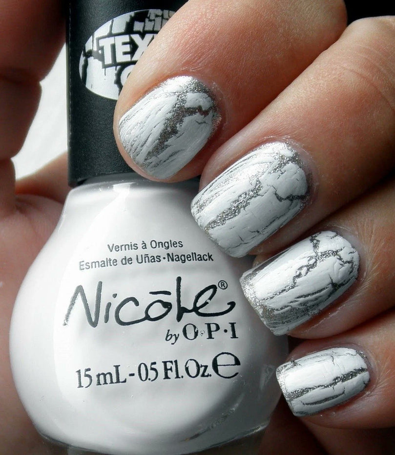 OPI Nicole White Texture Nail Polish NI380