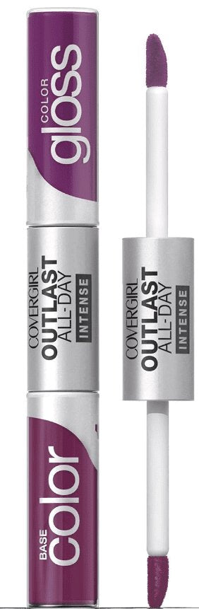 Covergirl Outlast All Day Intense Lip Color & Gloss 145 So Mauvelous 0.2 fl oz
