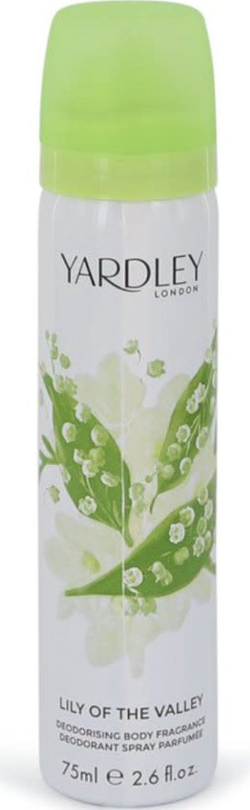 Yardley Lily Of The Valley Body Spray 2.6 Oz