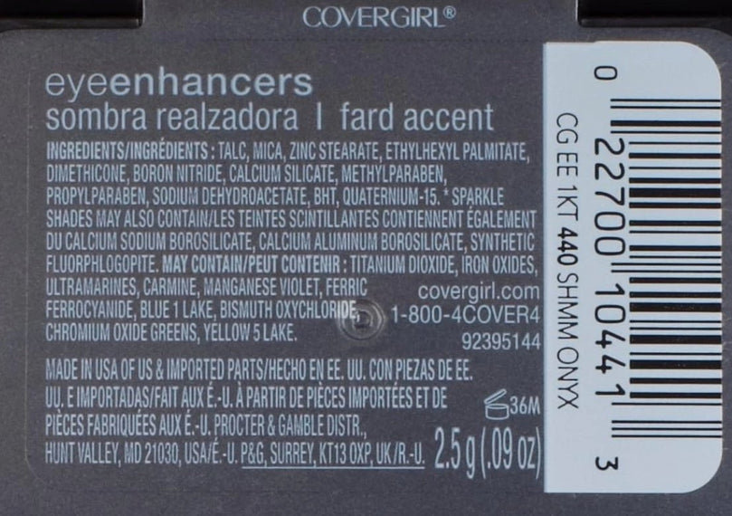 CoverGirl Eye Enhancers 1 Kit Shadow 440 Shimmering Onyx