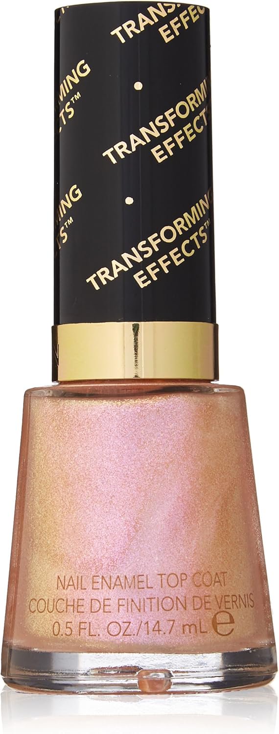 Revlon Transforming Effects Top Coat 745 Pink Glaze 0.5 Fl Oz