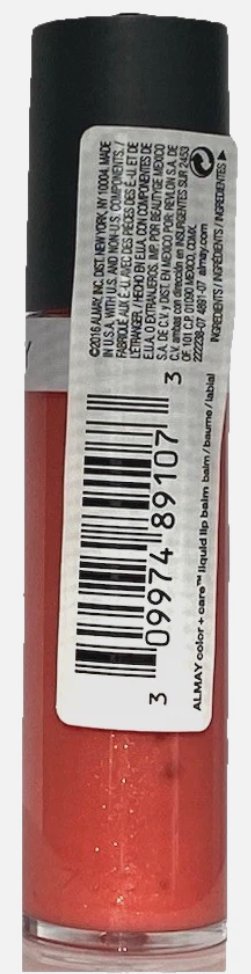 Almay Color Care Liquid Lip Balm Cantaloupe Cream 0.24 oz
