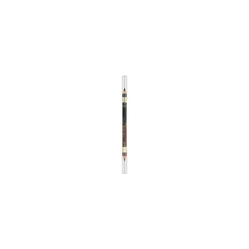 L'oreal Color Riche Duo Black Eyeliner Pencil And Brown Eyebrow Pencil 2in1