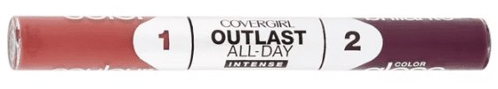 Covergirl Outlast All Day Intense Lip Color & Gloss 145 So Mauvelous 0.2 fl oz