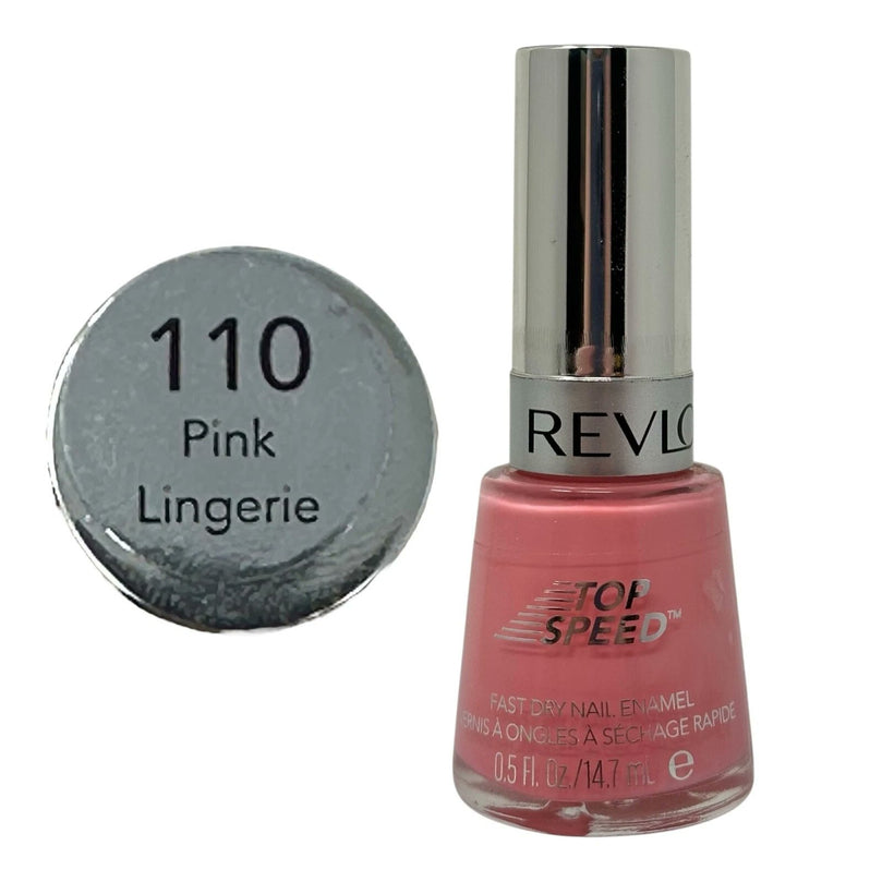 Revlon Top Speed Fast Dry Nail Enamel 110 Pink Lingerie 0.5 fl oz