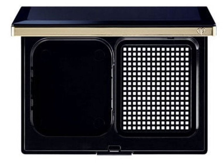 CLE De Peau Beaute Powder Foundation Case with Mirror & Puff