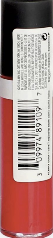 Almay Color + Care Liquid Lip Balm 900 Apricot Pucker 0.24 Fl Oz