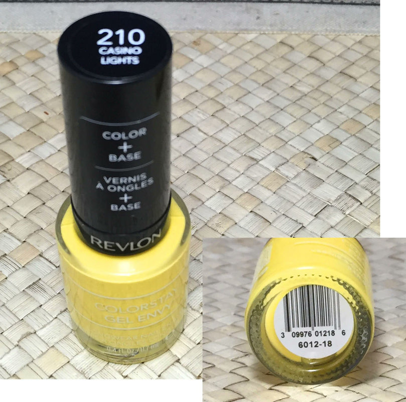 Revlon Colorstay Gel Envy Longwear Nail Enamel 210 Casino Lights 0.4 Fl oz