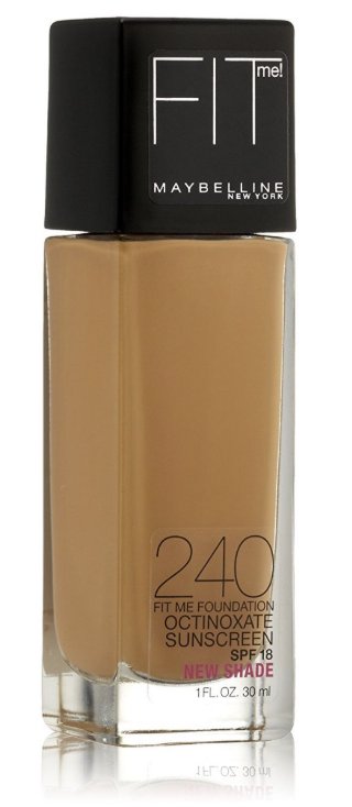 Maybelline Fit Me Hydrate + Smooth Foundation- 240 Golden Beige 1 fl oz