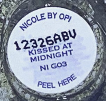 Nicole by OPI Nail Polish, Kissed at Midnight, 0.5 Fl Oz