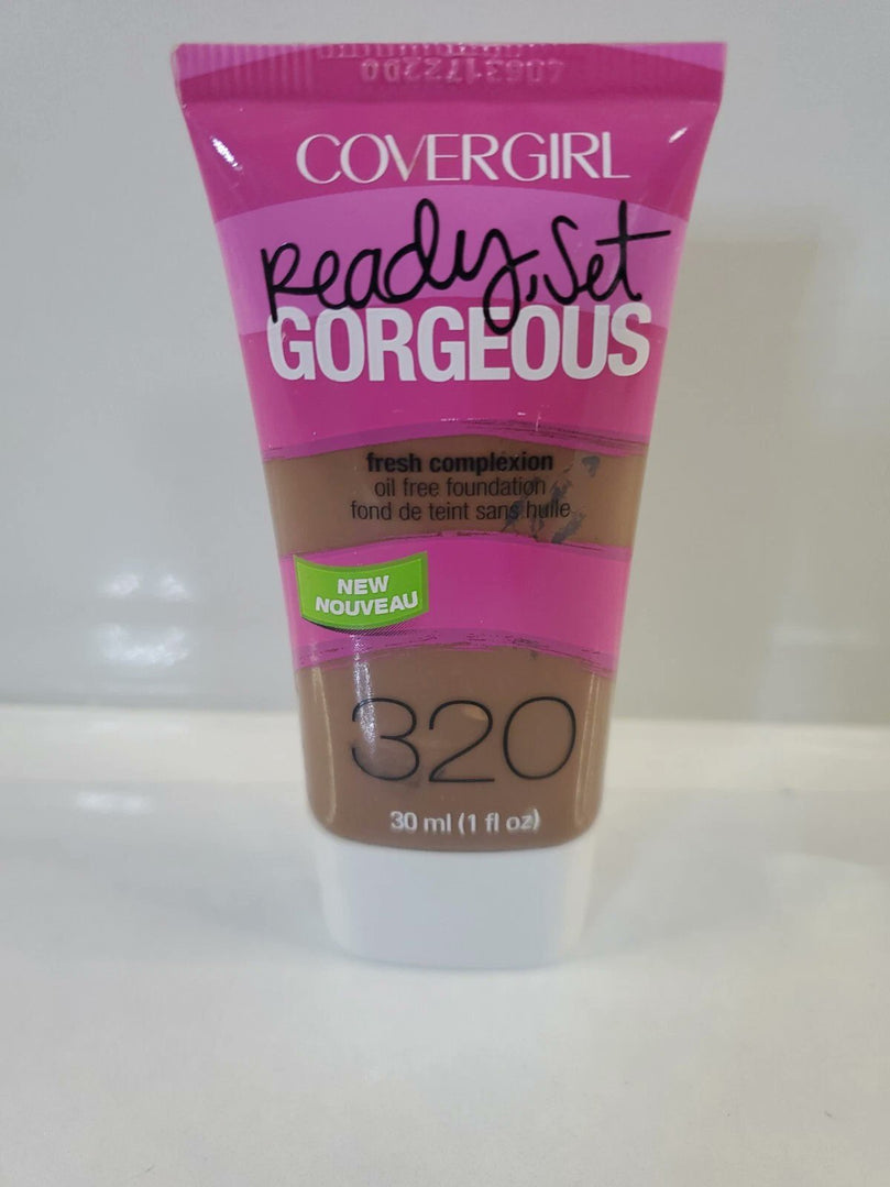 COVERGIRL Ready Set Gorgeous Foundation Soft Sable 320, 1 oz (packaging may vary)