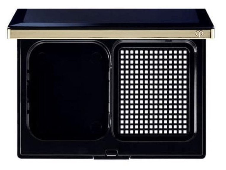 CLE De Peau Beaute Powder Foundation Case with Mirror & Puff