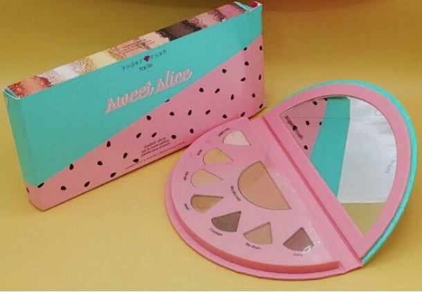 Tarte Sugar Rush Sweet Slice Eye & Cheek Palette With 8 Shades In Box