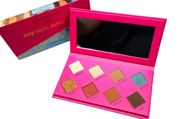 Sugar Rush by TARTE ~ Keep Calm, Sunnies On Eyeshadow Palette