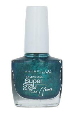 Maybelline York Forever Strong Pro Nail Varnish Blue Metal 10ml 7 Day Wear