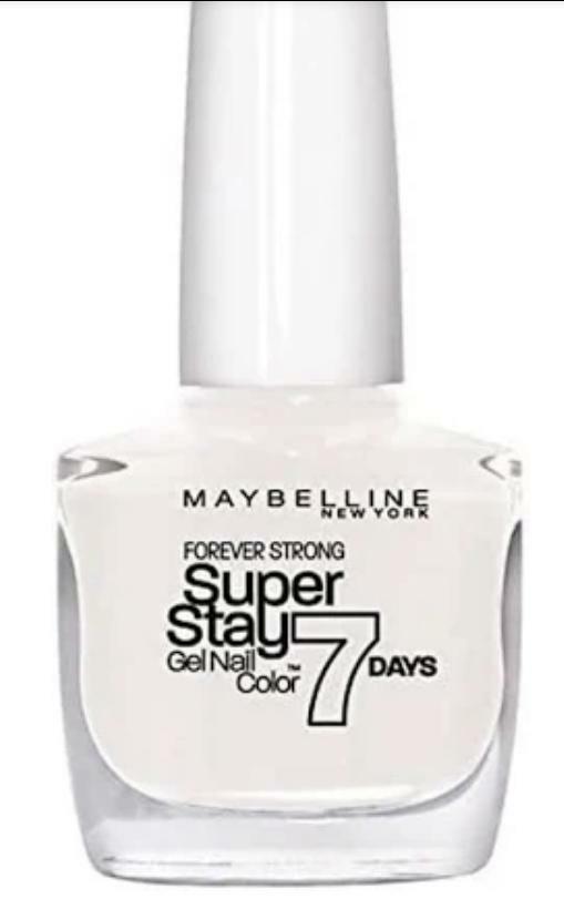 Maybelline Forever Strong Super Stay 7 Day Nail Polish 71 Pur White