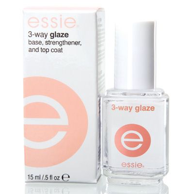 essie for Women All In One 3-Way Glaze Nail Polish, 0.46 oz