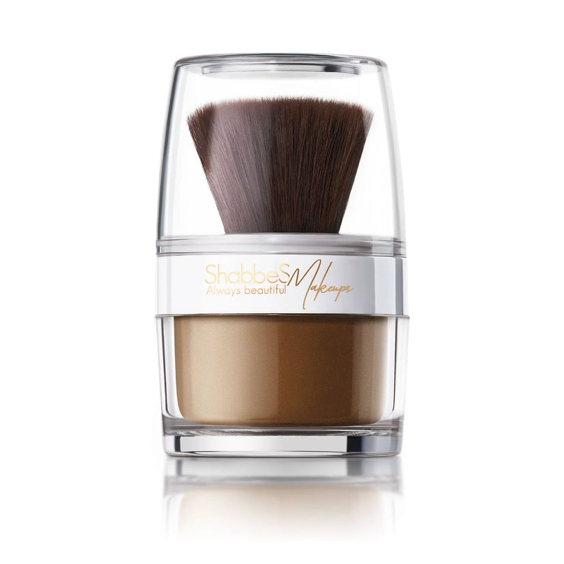 Shabbes Makeup Mineral Foundation DARK BROWN 014