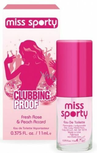 Miss Sporty Clubbing Proof Fresh Rose & Peach Accord EDT (48 PIECES)