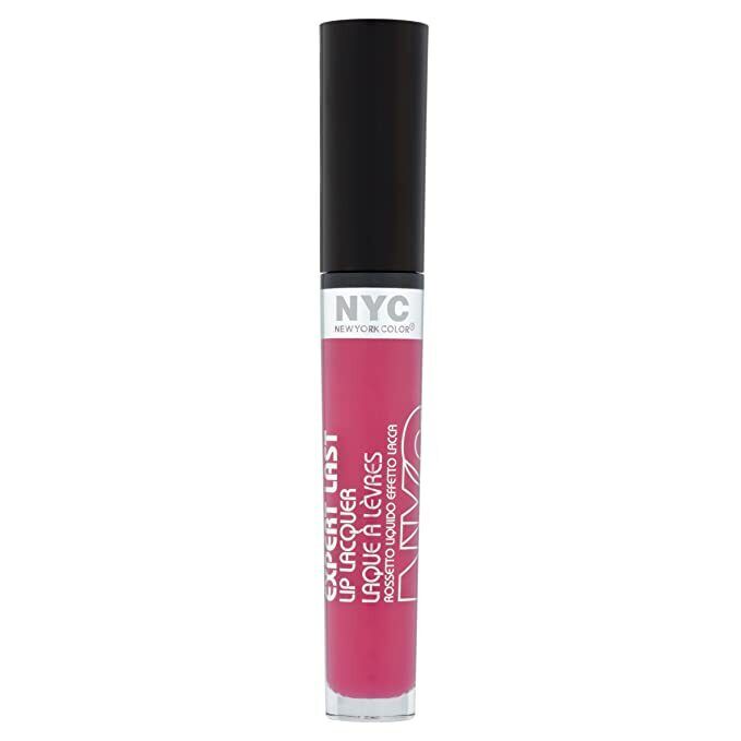 N.Y.C. New York Color Expert Last Lip Lacquer, Fidi Fuchisia