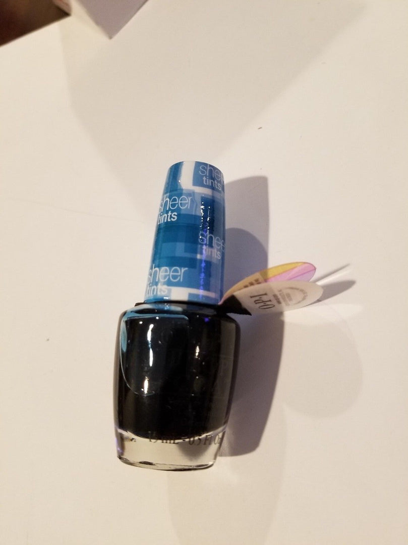 OPI Nail Lacquer Polish .5oz/15mL - Sheer Tints Top Coat I Can Teal You Like Me&nbsp;S04