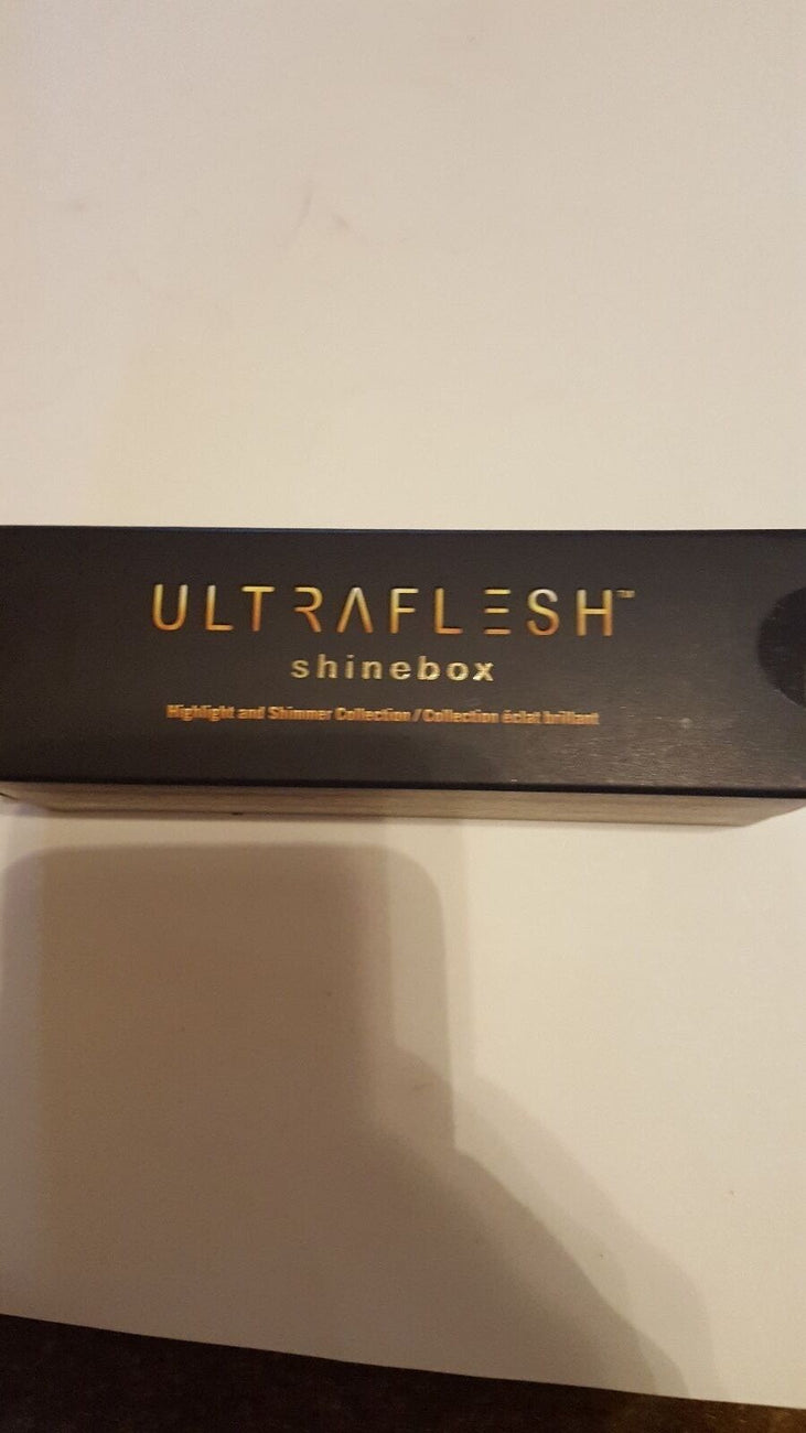 Ultraflesh Shine Box Highlight & Shimmer Collection: 2x All Over Highlighter  2x All Over Shimmer  1x All Over Enhancer 5pcs