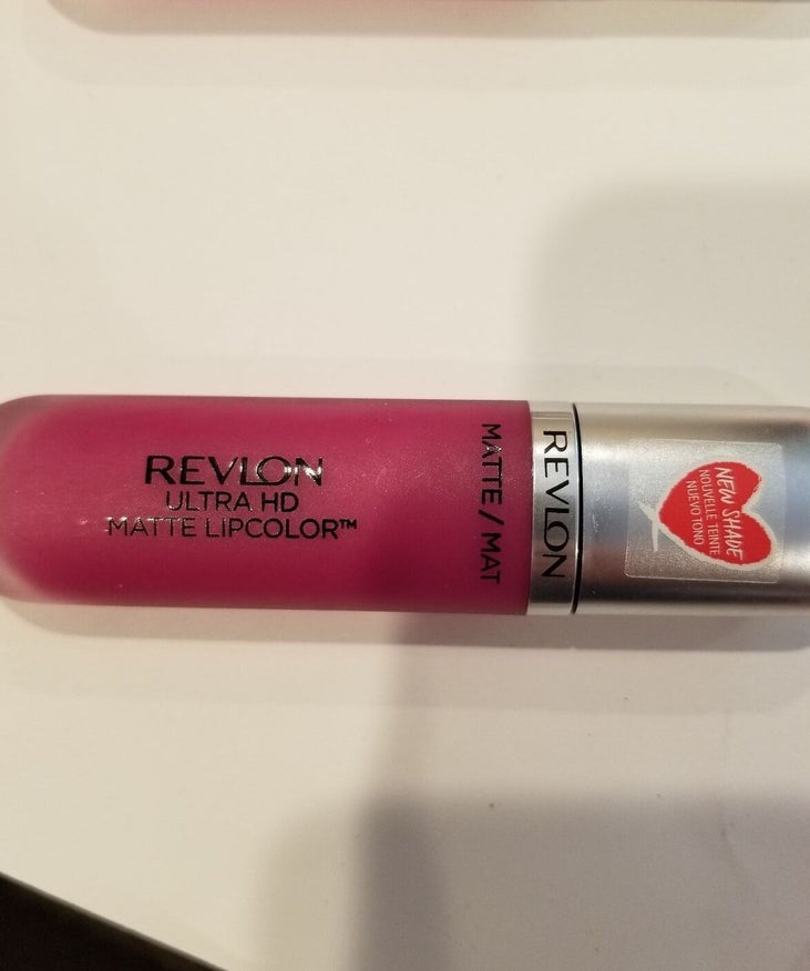 Revlon Ultra HD Matte Lipcolor, Velvety Matte Liquid Lipstick, 0.16 oz - 650 Spark