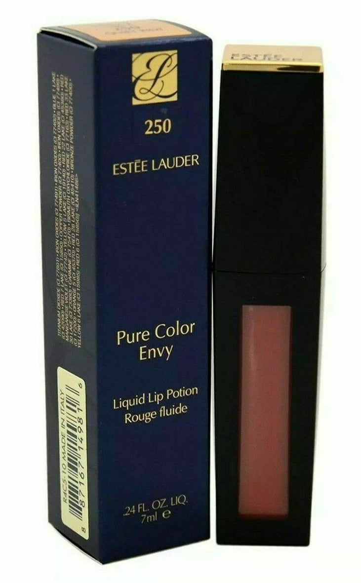 Pure Color Envy Liquid Lip Potion - # 250 Quiet Riot by Estee Lauder for Women - 0.24 oz Lip Gloss