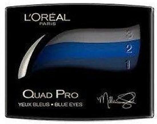 LOreal Quad Pro Blue Eyes 358 Midnight Blue Milla Jovovich Eye Shadow