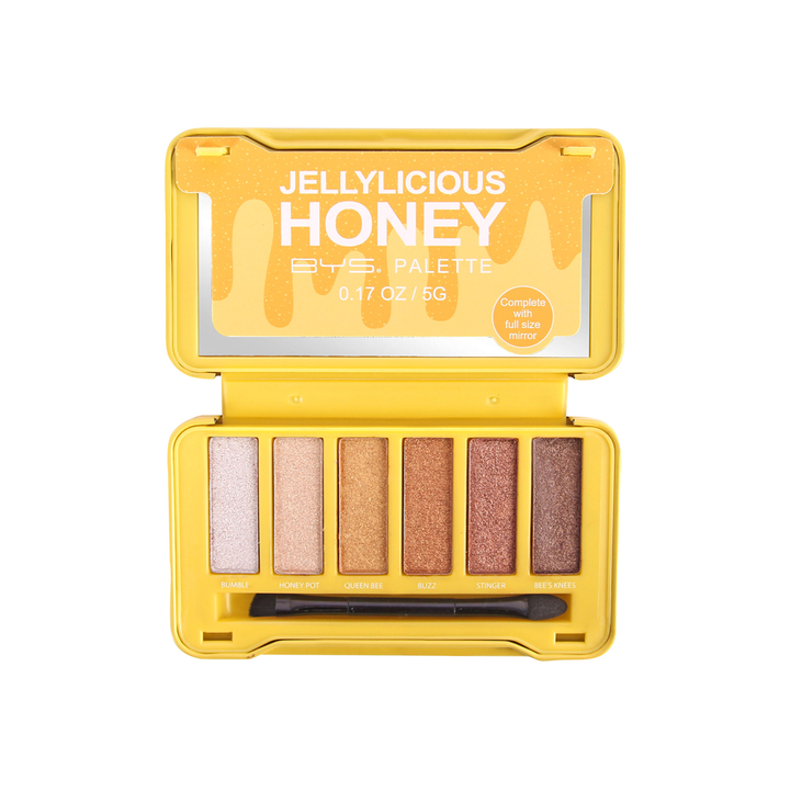 BYS Jellylicious On-The-Go Palette Shimmering Eyeshadow - Honey