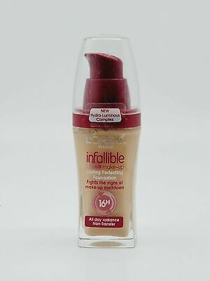 L'OREAL Infallible Lasting Perfection Foundation 260 GOLDEN SUN 1 oz