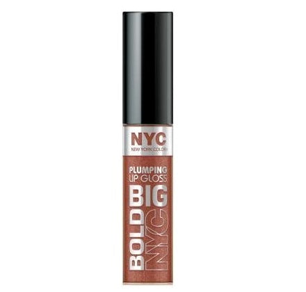 New York Color Big Bold Plumping Lip Gloss - Extra Large Latte (Pack of 2)