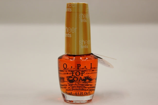 OPI Nail Lacquer, Top Coat, I'm Never Embarrassed, 0.5 Oz