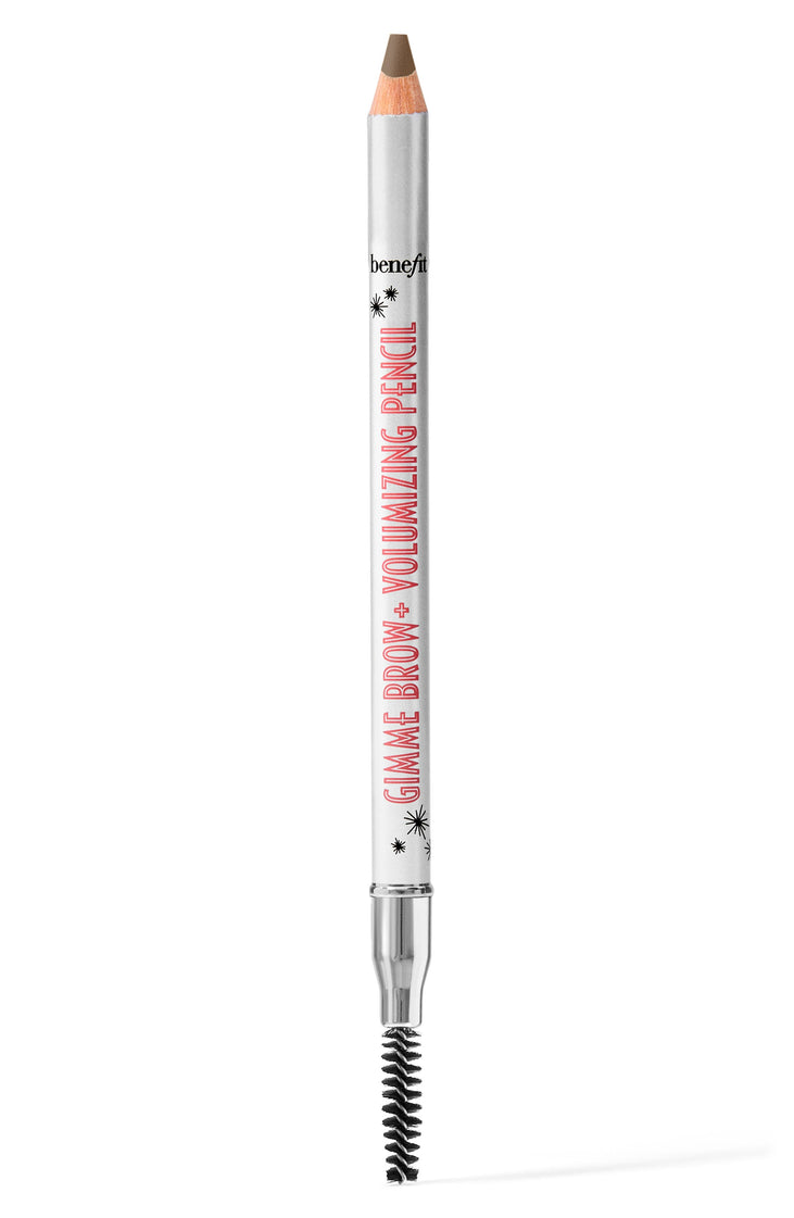 Benefit Gimme Brow Volumizing Fiber Eyebrow Mini Pencil 0.02oz 4 Warm Deep Brown