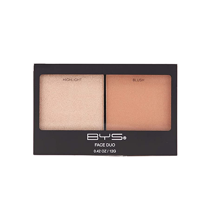 BYS Face Duo - Highlight and Blush Palette