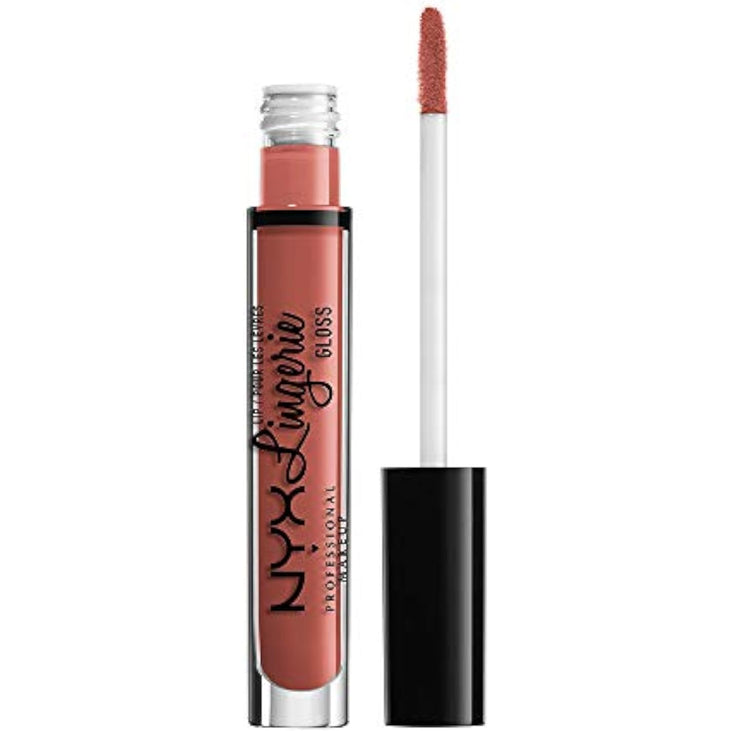 NYX Professional Makeup Lip Lingerie Gloss, Bare with Me