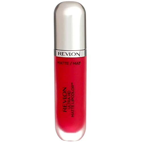 Revlon Ultra HD Matte Lipcolor, Velvety Matte Liquid Lipstick, 0.16 oz - 635 Passion