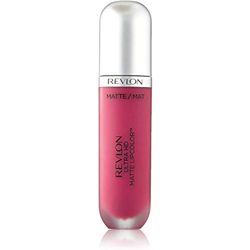 Revlon Ultra HD Matte Lipcolor, Velvety Matte Liquid Lipstick, 0.16 oz - 665 Intensity