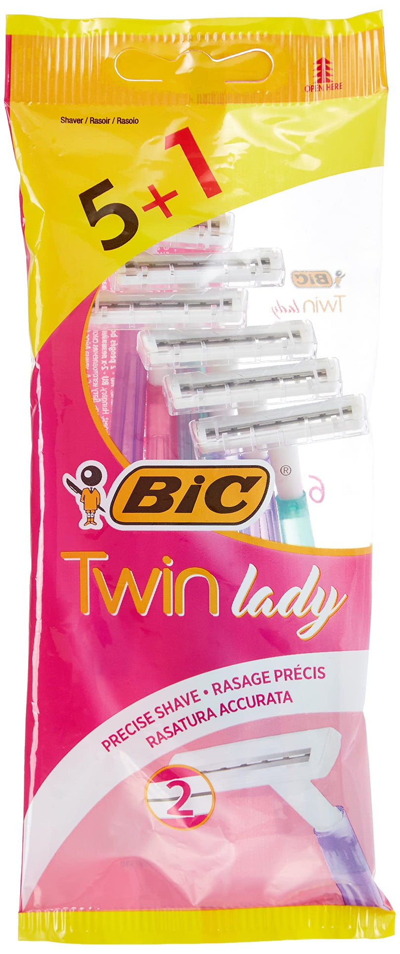 Depi. BIC Maquillajetwin Lady 5 One + 1 One