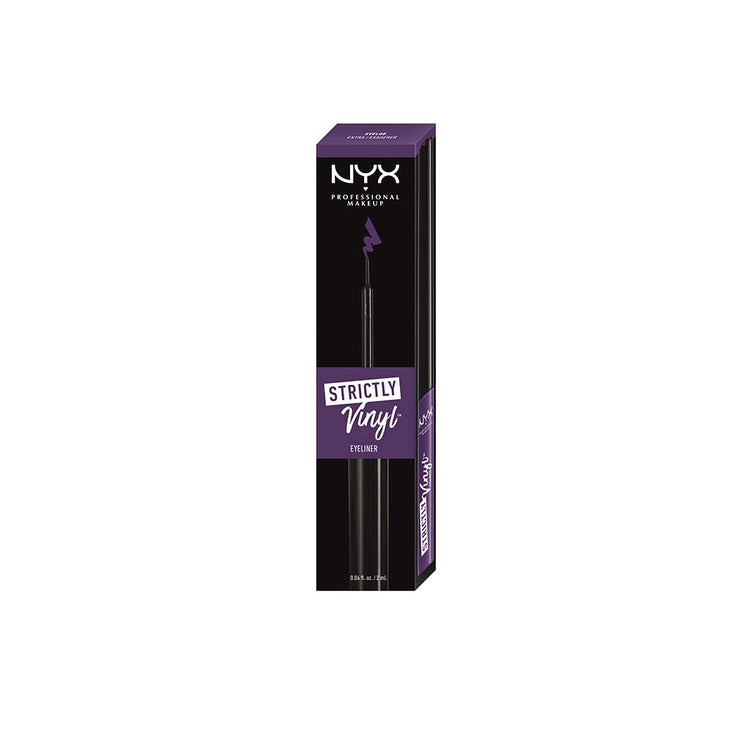 NYX PROFESSIONAL MAKEUP Strictly Vinyl Eyeliner, Dauntless, 0.068 Ounce